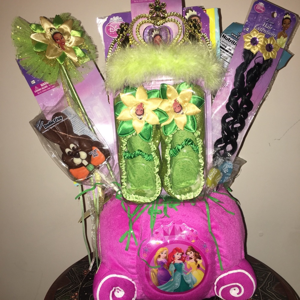 Customized baskets. These are previous customers